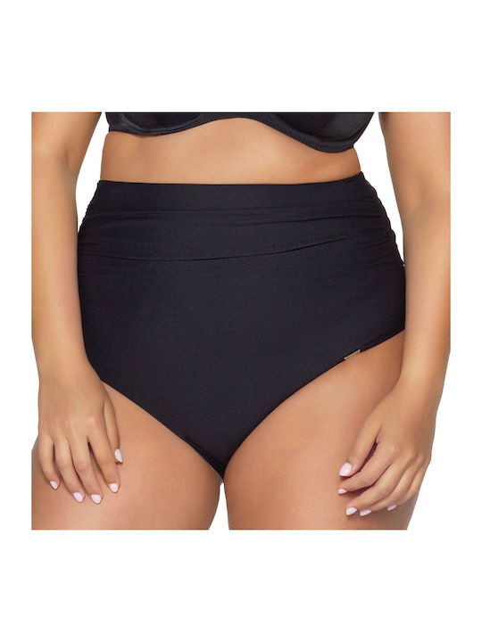 AVA Bikini Slip High Waist Black