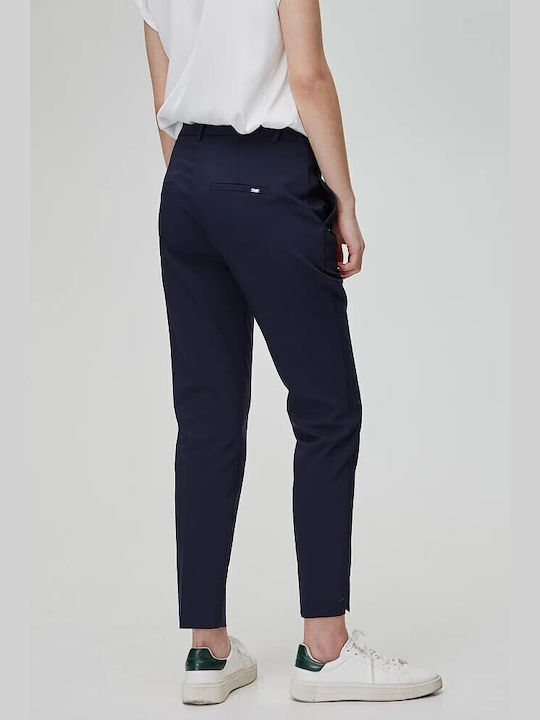 BSB Women's Chino Trousers Navy Blue