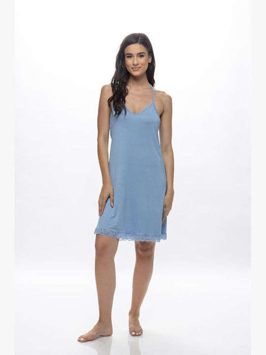 Galaxy Summer Women's Nightdress blue