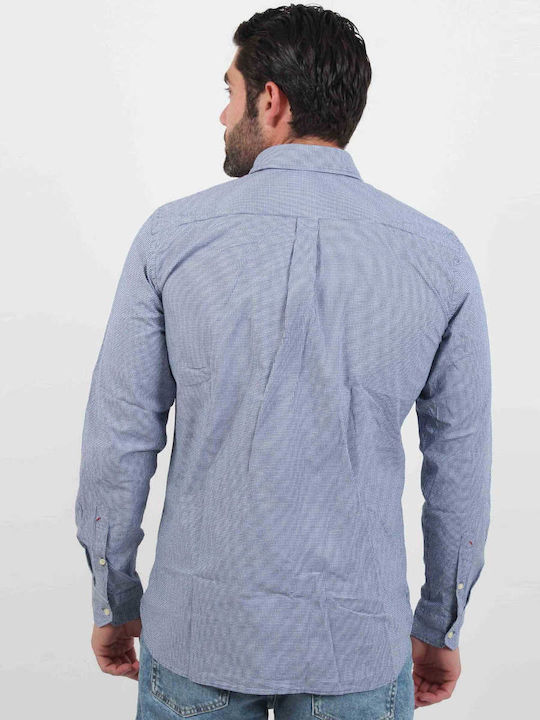 Herren Karohemd Regular Fit U.S. Polo Assn 67781-53406 Dirk Blau