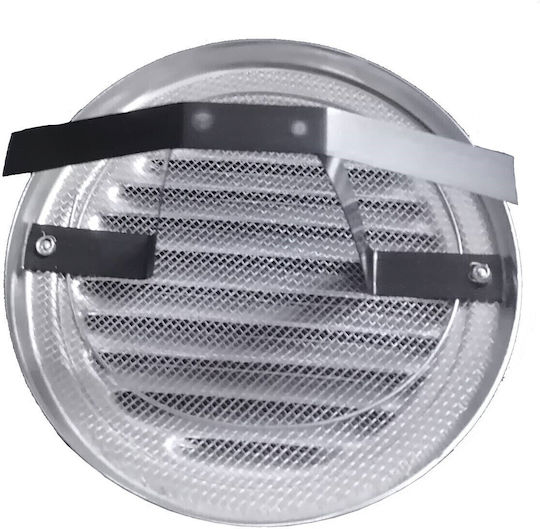 Vent Louver Round with Screen