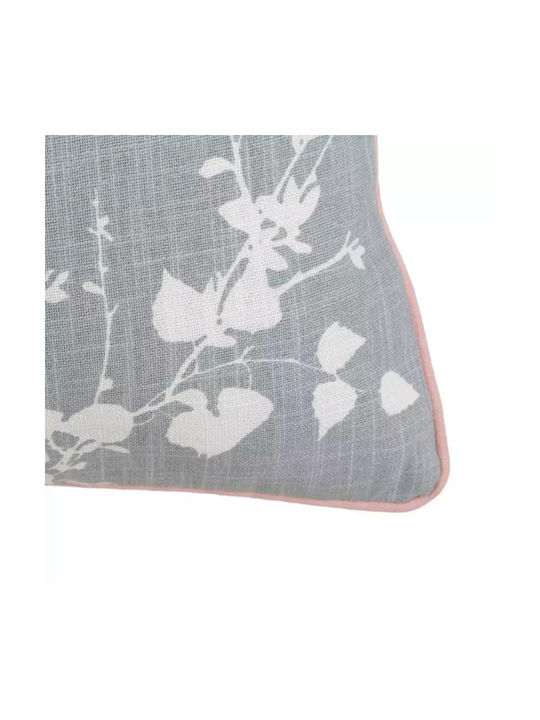 Ixia Regal Sofa Cushion Made of 100% Cotton Gray Beiges 40x40cm