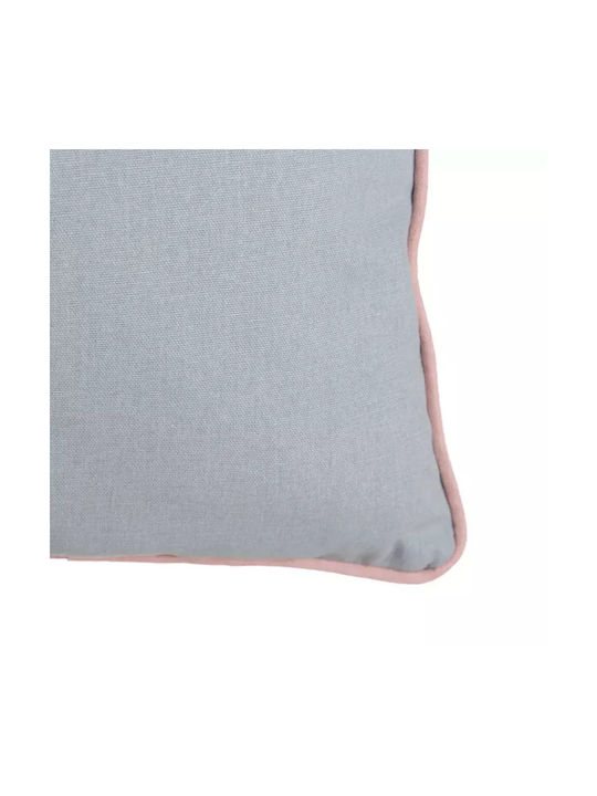 Ixia Regal Sofa Cushion Made of 100% Cotton Gray Beiges 40x40cm