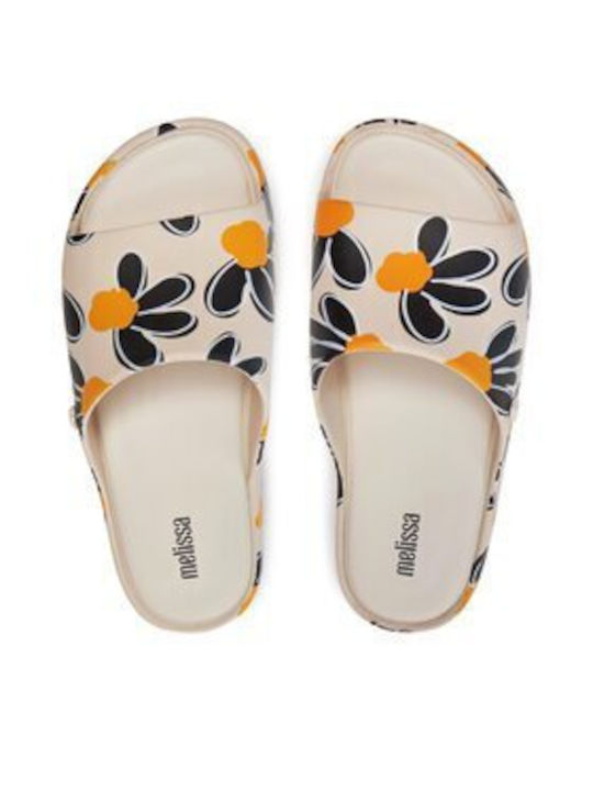 Frauen Flip Flops mit Plattform in Beige Farbe33996/BEIGE/BLAC