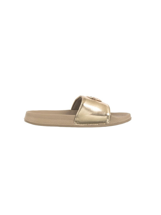 Levi's Frauen Flip Flops in Gold Farbe