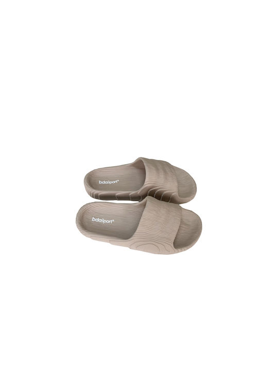 Body Action Women's Slides Brown