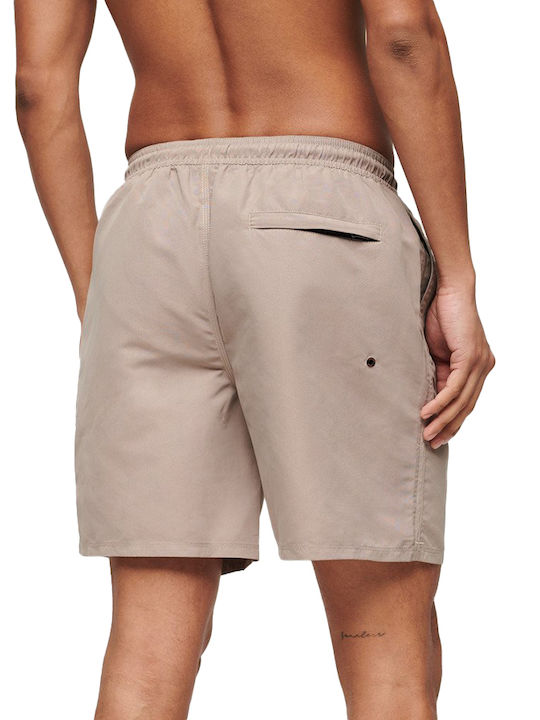 Superdry Herren Badebekleidung Shorts Stone Beige