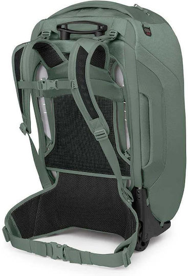 Osprey Sack Voyage Back 60lt Green with Wheels Fabric