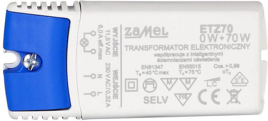 Zamel LED Захранване Мощност 70W с Изходно Напрежение 12V