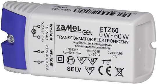Zamel Sursă de alimentare LED Putere 60W cu Tensiune de Ieșire 12V