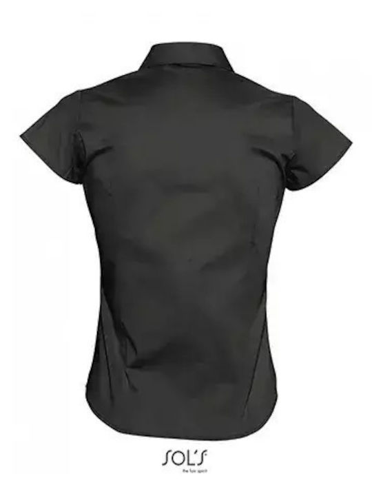 Excess Women's Short Sleeve Shirt Black