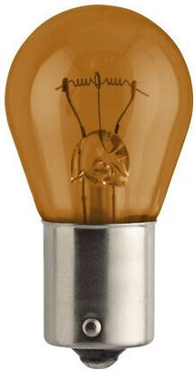Philips Лампи Автомобила PY21W-BAU15s Обикновени Жълт 12V 12W 2бр
