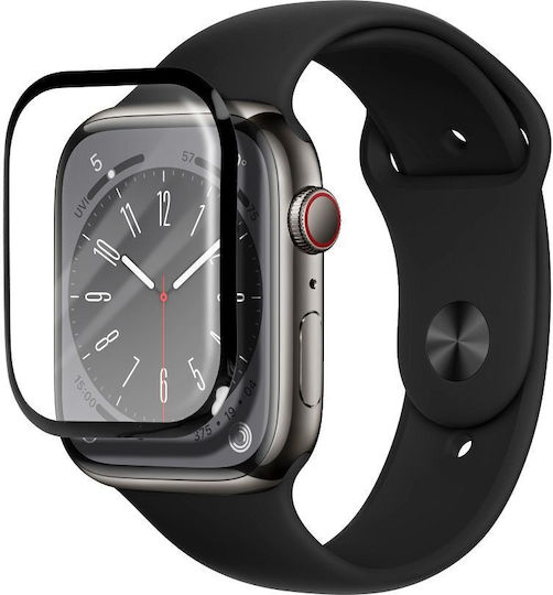 NetOne Full Face Tempered Glass για το APPLE Watch SE series 44mm 1τμχ SW71049T-5D-BK
