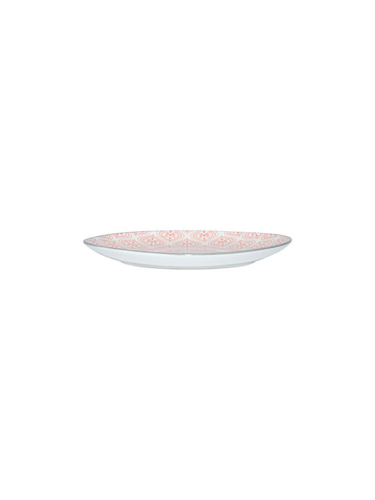Estia Antique Plate Shallow White with Diameter 20cm