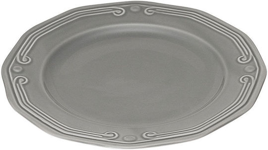 Estia ATHÉNÉE Чиния Пустинята от Порцелан Сив с Диаметър 20см