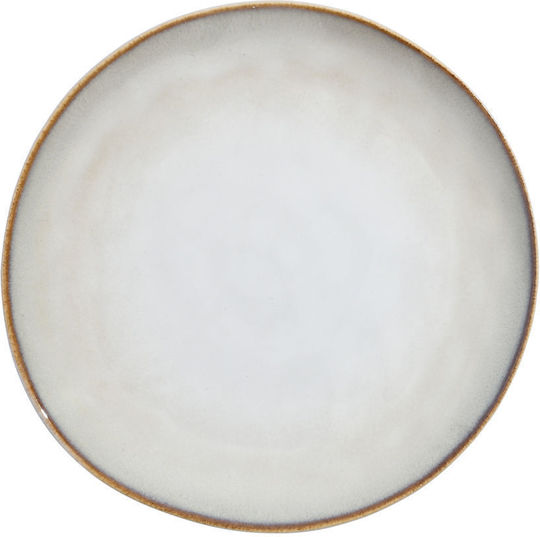 Estia Vignette Stoneware Teller Untiefe Keramik Weiß mit Durchmesser 21cm Estia Vignette Stoneware Teller Untiefe Keramik Weiß mit Durchmesser 21cm