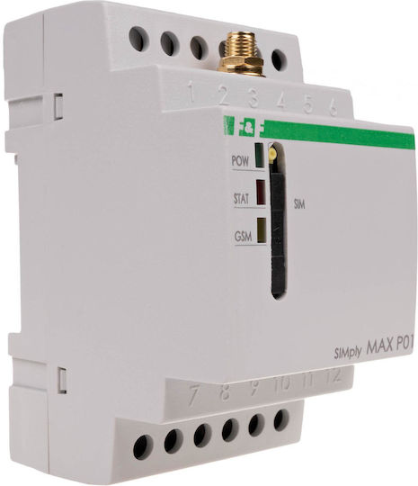 F&F Ρελέ Ράγας Ισχύος με Τάση 230V