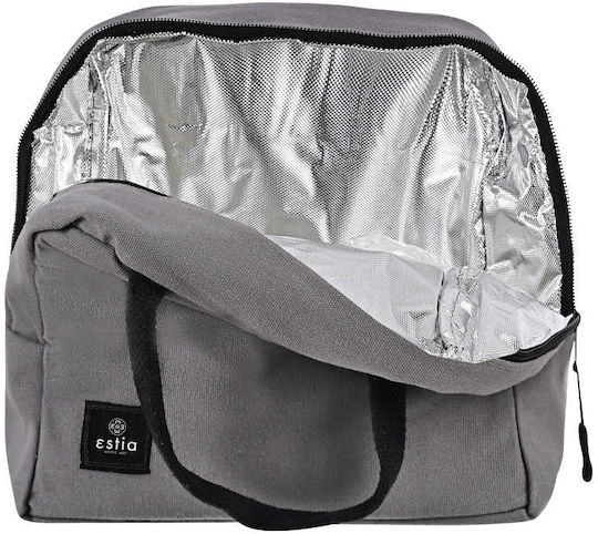 Estia Insulated Handbag Save the Aegean 6 Liters Fjord Gray