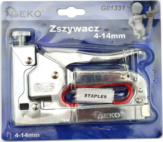 Geko G01331 Καρφωτικό Χειρός για Συνδετήρες & Καρφιά