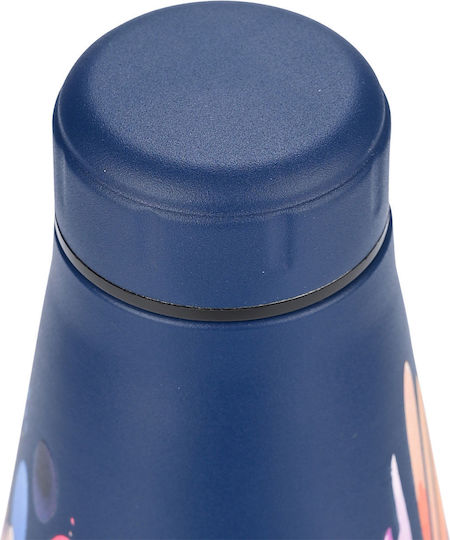 Estia Travel Flask Save the Aegean Ανακυκλώσιμο Μπουκάλι Θερμός Ανοξείδωτο BPA Free 500ml Vibrant vortex