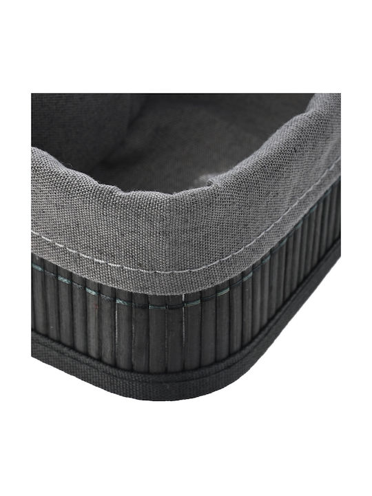 Estia Bamboo Essentials Organizator auto Bambus Neagră