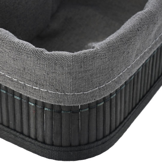 Estia Bamboo Essentials Tisch Veranstalter Bamboo Schwarz