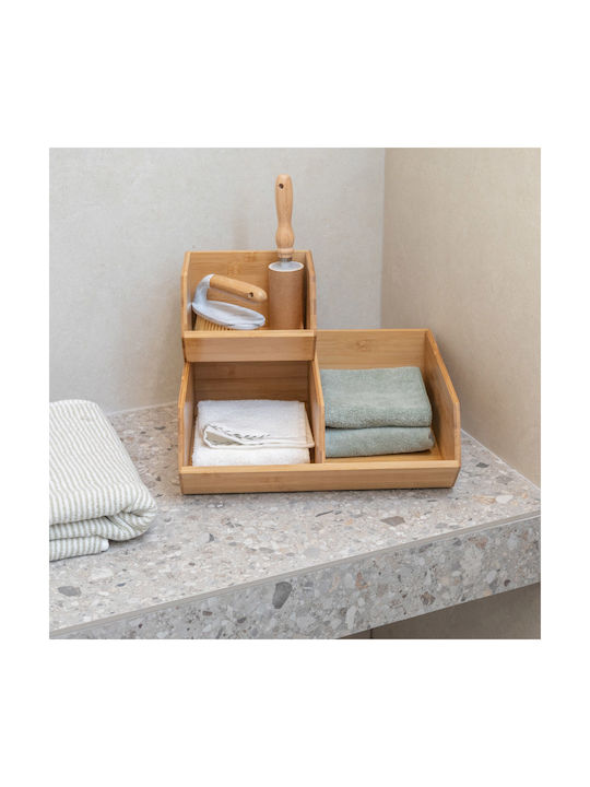 Estia Bamboo Essentials Органайзер за кола Бамбук Бежов