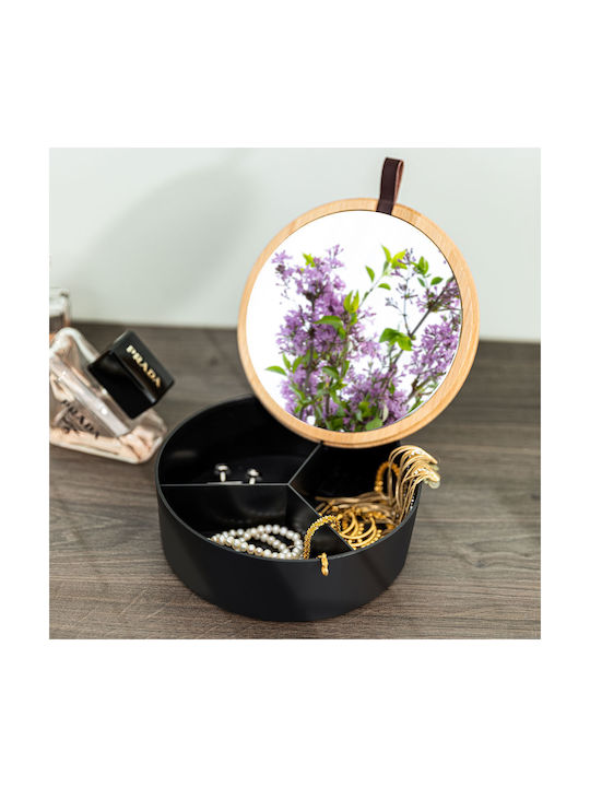 Estia Bamboo Essentials Tisch Veranstalter Kunststoff Schwarz