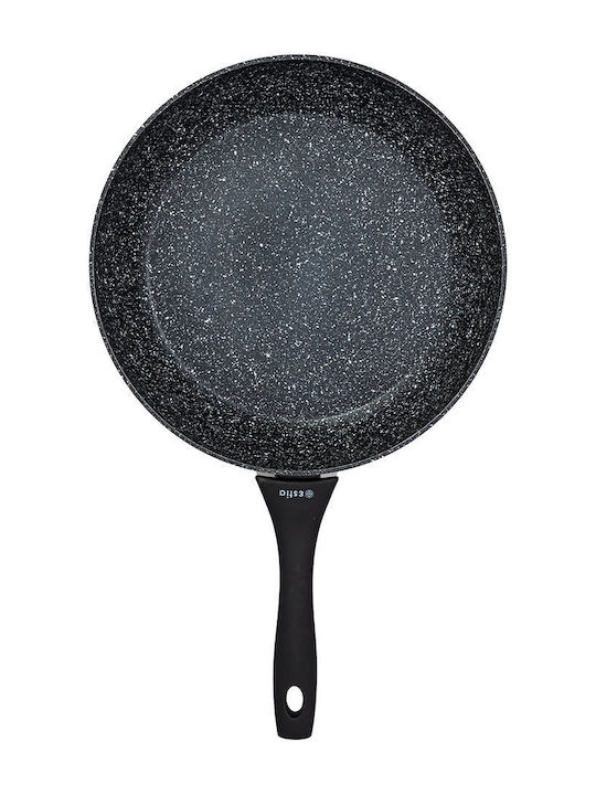 Estia Magma Τηγάνι από Αλουμίνιο με Επίστρωση από Πέτρα 28cm