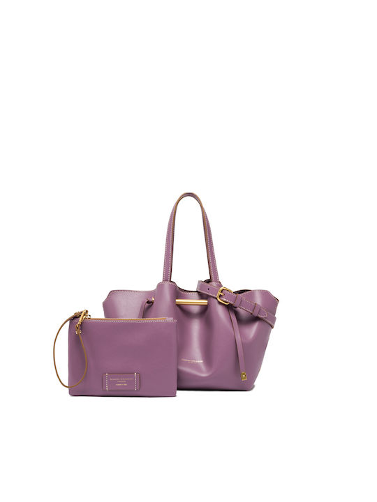 Gianni Chiarini Leather Women's Bag Shoulder Purple