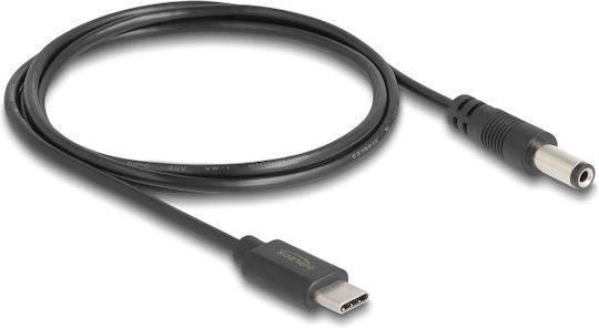 DeLock USB 2.0 Cable USB-C male - USB-C Μαύρο 1m 85397