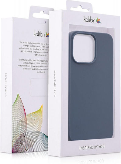 Kalibri Back Cover Σιλικόνης Μπλε (iPhone 15 Pro Max)