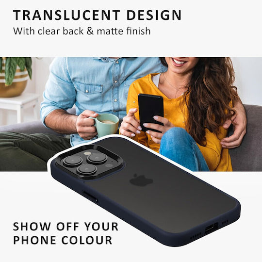Kalibri Back Cover Πλαστικό / Σιλικόνης Μπλε (iPhone 15 Pro)