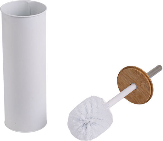 Estia Bamboo Essentials Inox Coș de gunoi pentru baie Alb Estia Bamboo Essentials Inox Coș de gunoi pentru baie Alb