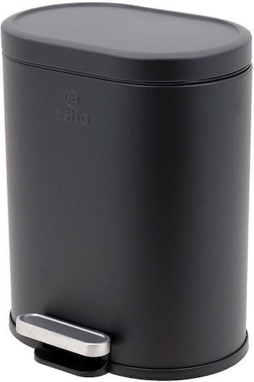 Estia Ovoid Μεταλλικό Καλαθάκι Μπάνιου Soft Close 6lt Estia Ovoid Μεταλλικό Καλαθάκι Μπάνιου Soft Close 6lt