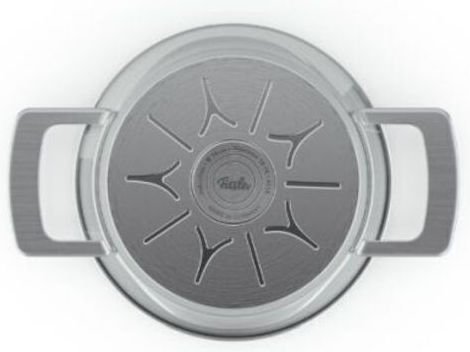 Fissler Phi Дълбока Неръждаема Тенджера 5.7лт / 24см