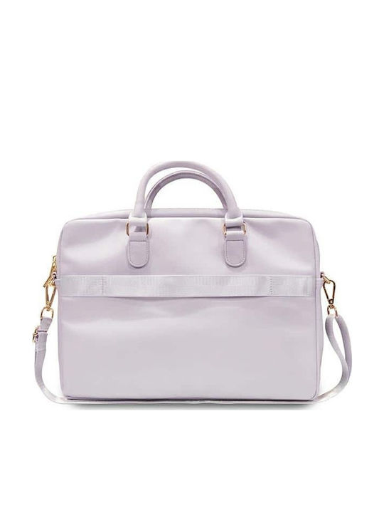 Damentasche Schultertasche Lila