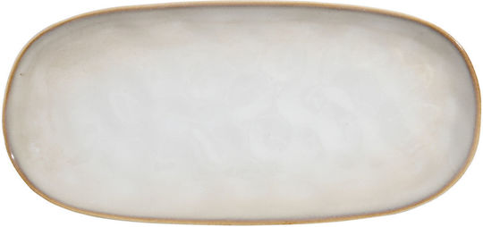 Estia Vignette Stoneware Сервизна Плато Керамично Бежов 31.3x15бр 1бр