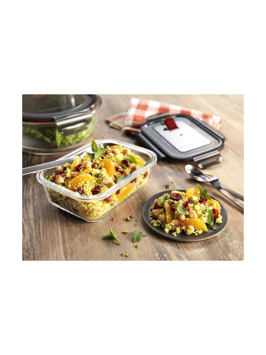 Zwilling J.A. Henckels Microwave Glass Lunch Box Black 1400ml