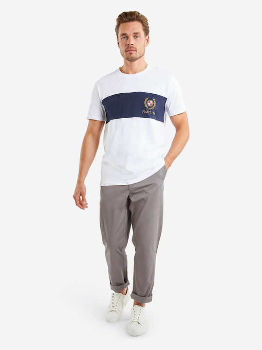 Herren T-Shirt Kurzarm White