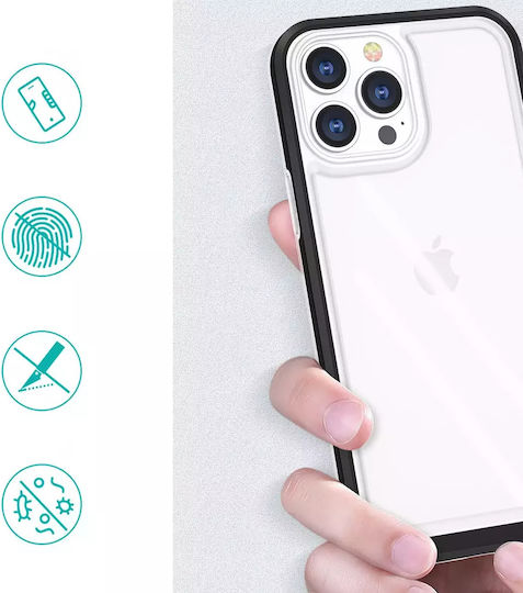 Hurtel Back Cover Plastic / Silicone 1.1mm Transparent (Galaxy A03)
