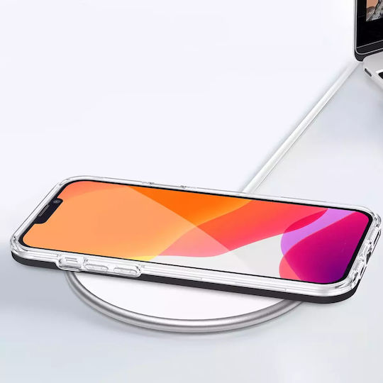 Hurtel Umschlag Rückseite Kunststoff / Silikon 1.1mm Transparent (Galaxy A03)