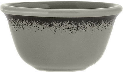 Estia Pearl Serving Bowl Round made of Porcelain Gray with Diameter 8.5cm 4pcs