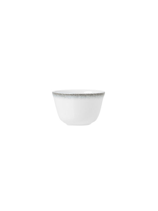 Estia Pearl Serving Bowl Round made of Porcelain White with Diameter 9cm