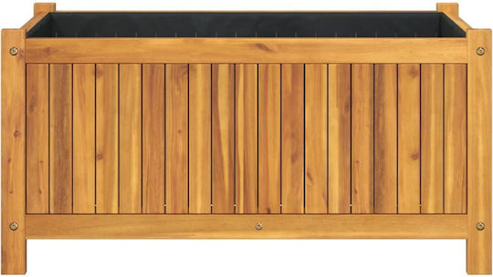 vidaXL Ζαρντινιέρα Ξύλινη Καφέ 80x42x40εκ.