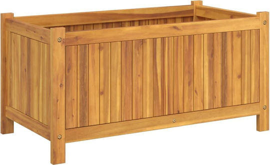 vidaXL Ζαρντινιέρα Ξύλινη Καφέ 80x42x40εκ.