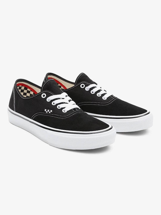 Vans Skate Authentic Herren Sneakers Black / White