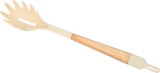 Estia Allure Deep Slotted Pasta Spoon Nylon Beige 38.5cm