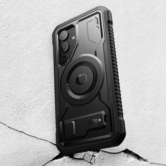 Tech-Protect Back Cover Aramid Fiber Μαύρο (Galaxy S24)