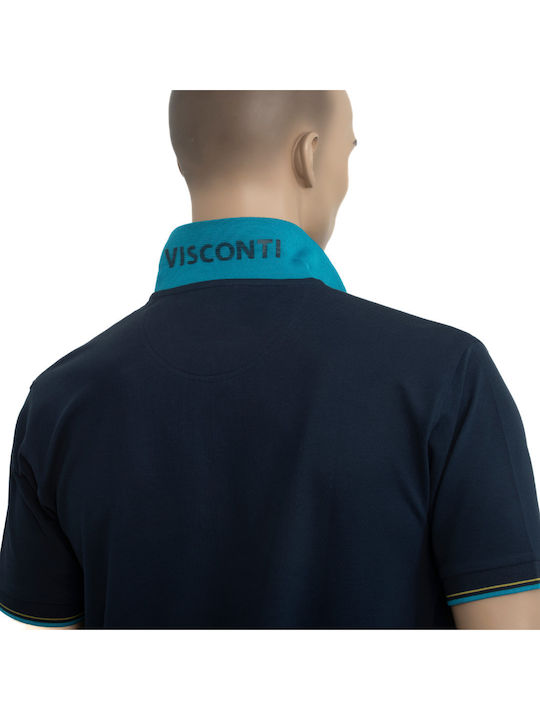 Polo Short Sleeve Blue Blouse